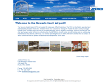 Tablet Screenshot of newarkheathairport.com